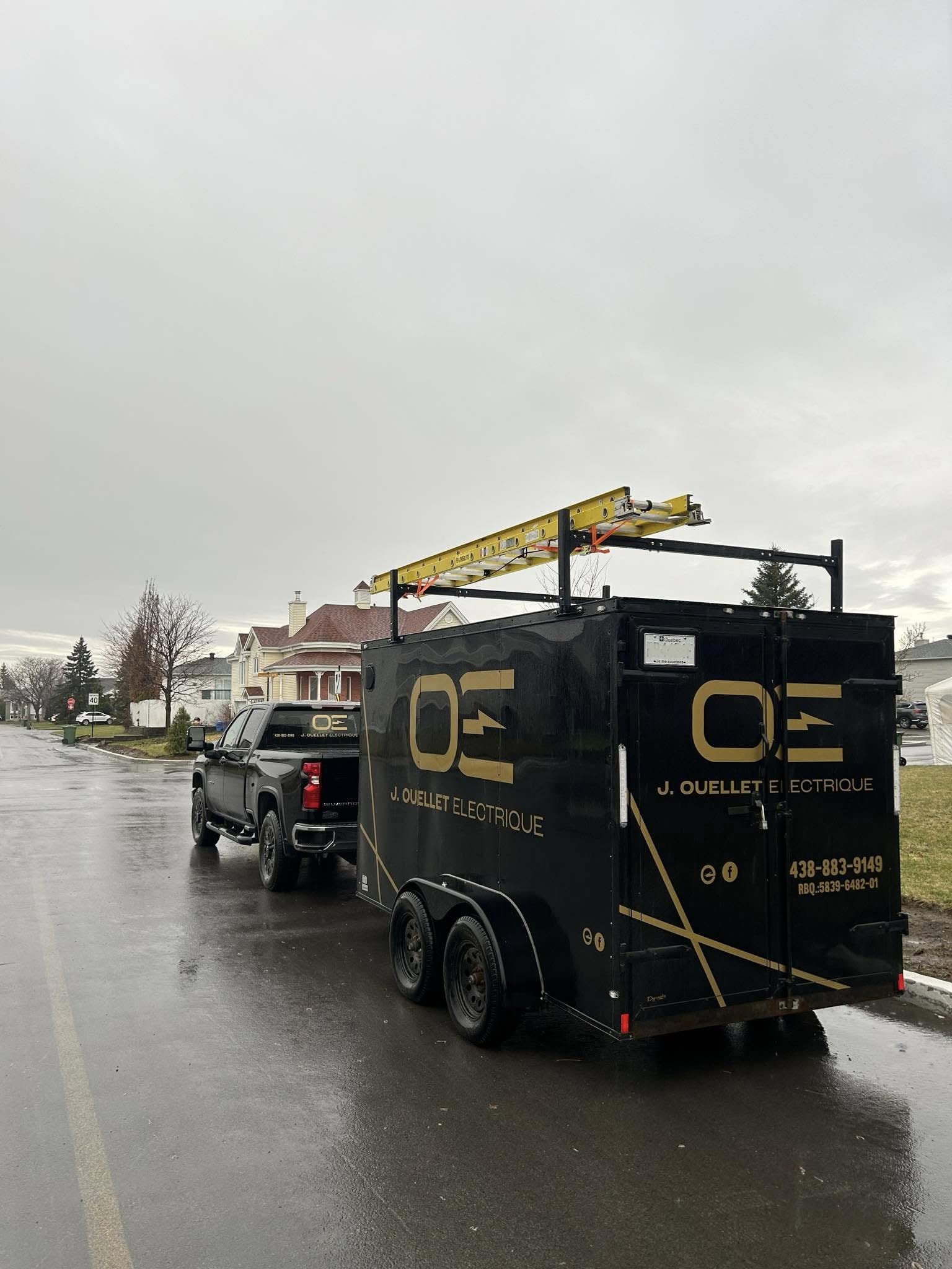 Camion J. Ouellet Électrique